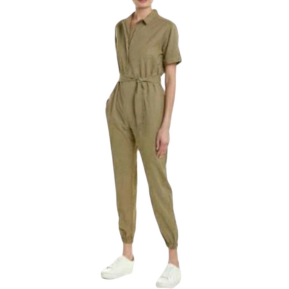Monrow Utility Jumpsuit NWT
